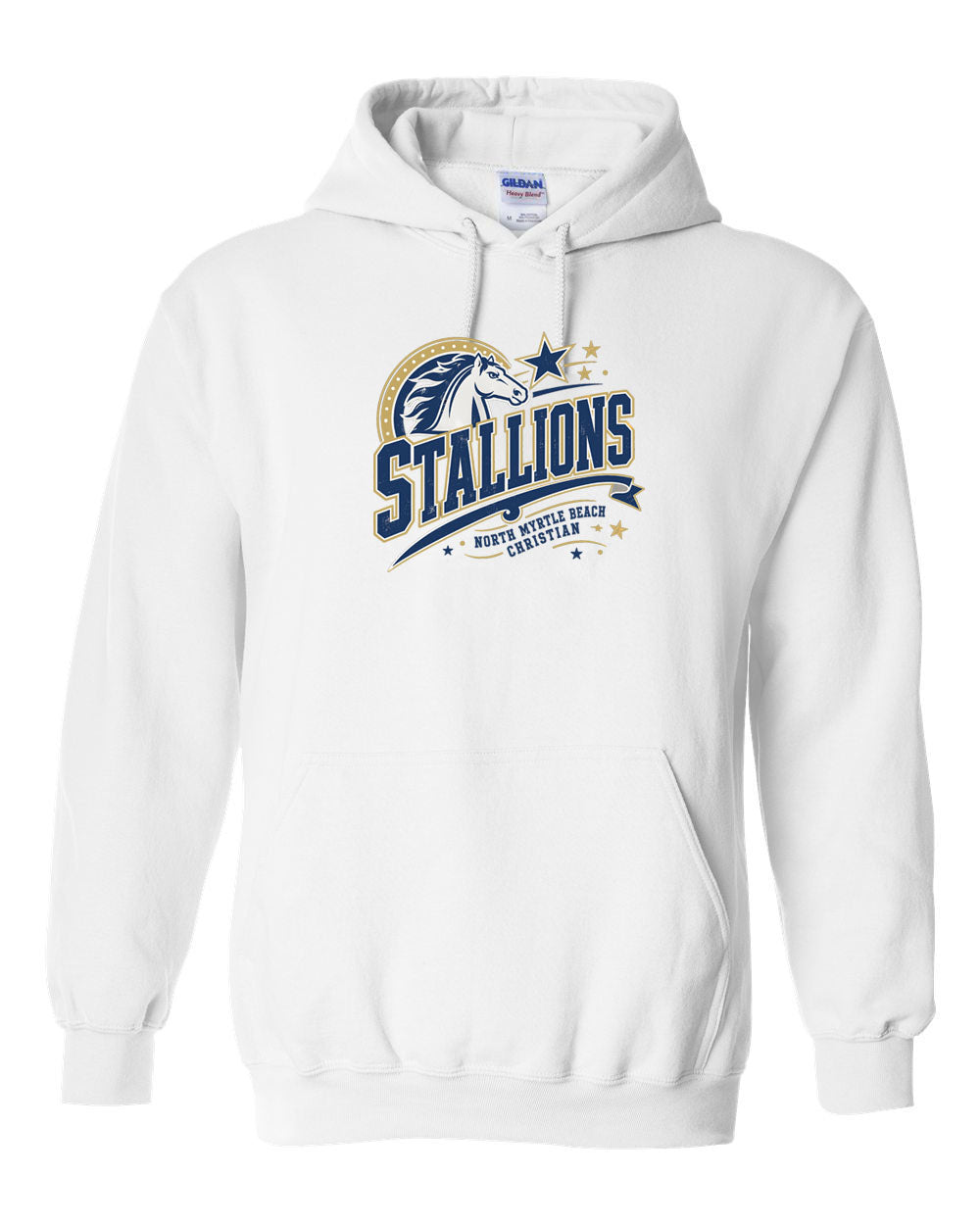 NMB Christian School Spiritwear Hooded Sweatshirt Design 2