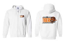 Tigers design 19 Zip up Sweatshirt