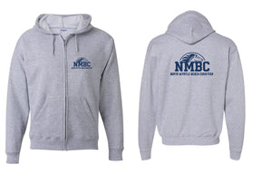 NMB Christian School Spiritwear design 4 Zip up Sweatshirt