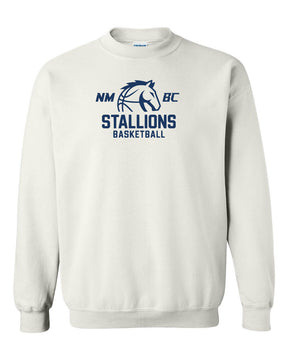 NMB Christian School Basketball Non Hooded Sweatshirt Design 1