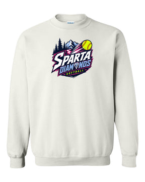 Sparta Diamonds Non Hooded Sweatshirt Design 1