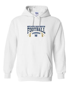 NMB Christian School Football Hooded Sweatshirt Design 2