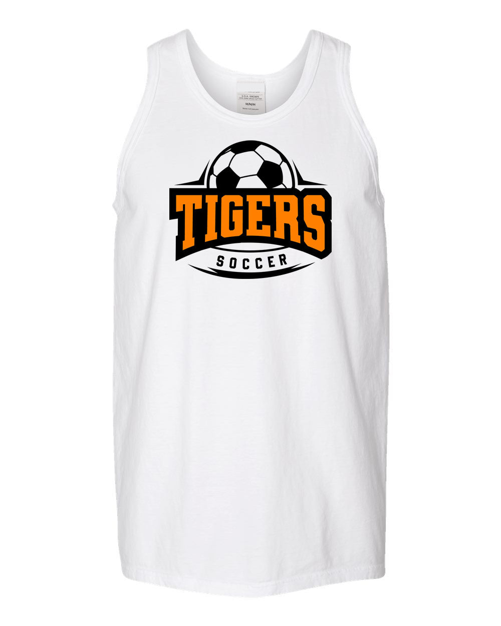 Lafayette Soccer Muscle Tank Top design 1
