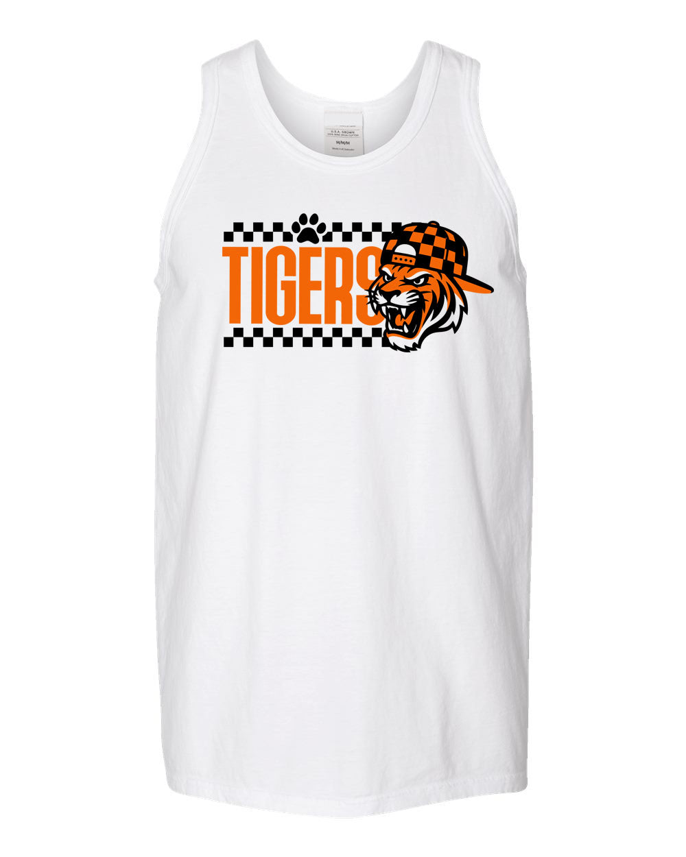 Tigers Muscle Tank Top design 19