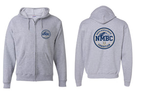 NMB Christian School Spiritwear design 3 Zip up Sweatshirt