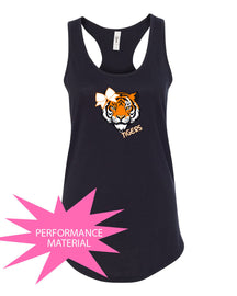 Tigers Cheer Performance Racerback Tank Top Design 5