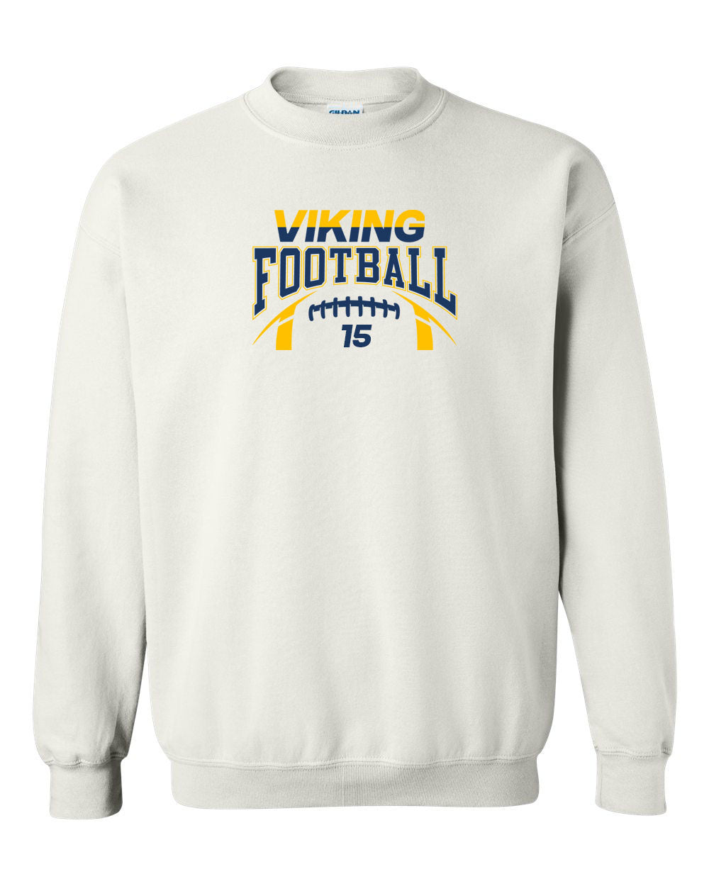 Vikings Football Non Hooded Sweatshirt Design 8