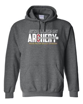 NMB Christian School Archery Hooded Sweatshirt Design 1