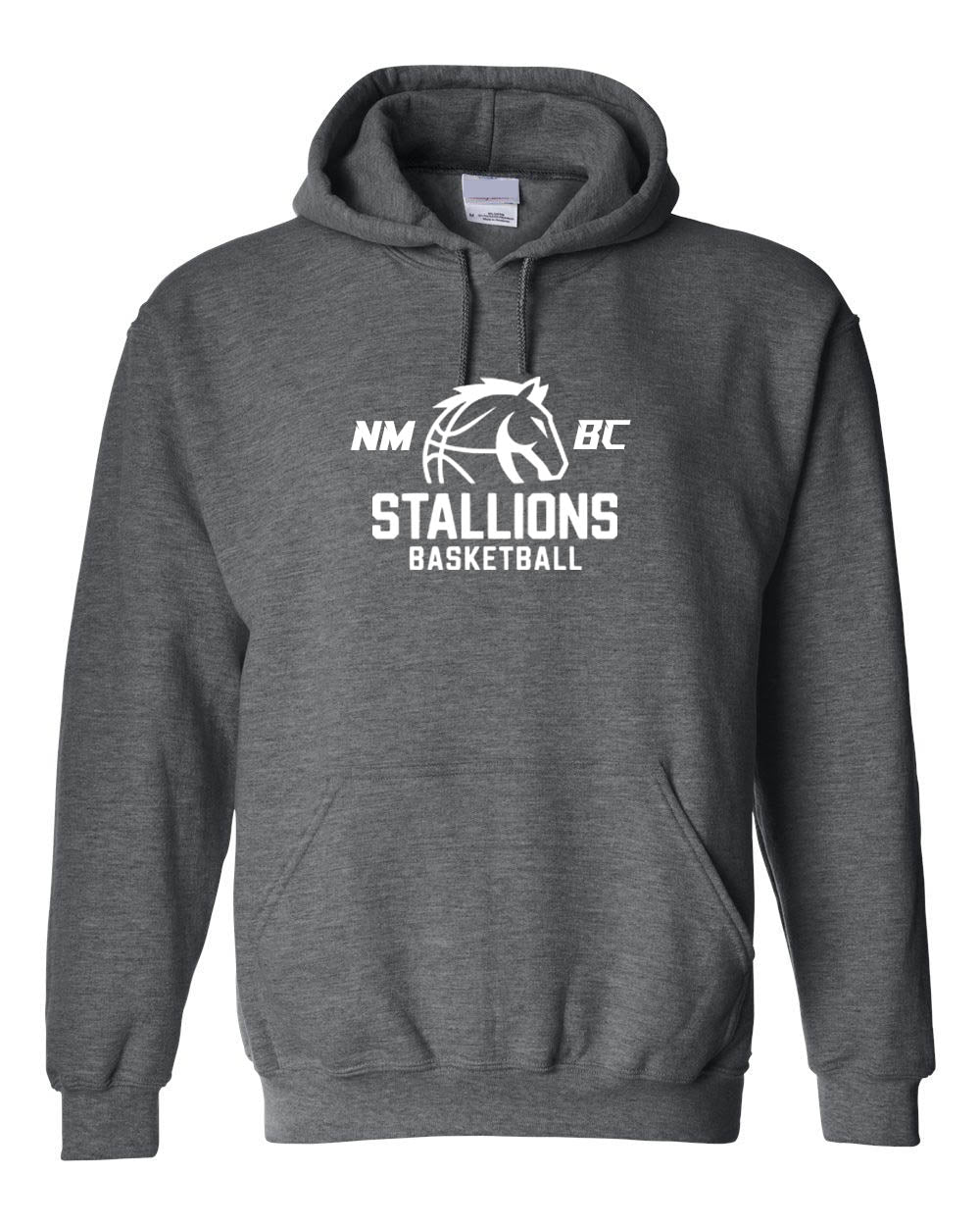NMB Christian School Basketball Hooded Sweatshirt Design 1