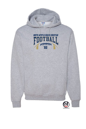 NMB Christian School Football Hooded Sweatshirt Design 2