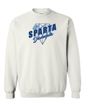 Sparta Diamonds Non Hooded Sweatshirt Design 2