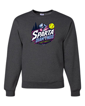 Sparta Diamonds Non Hooded Sweatshirt Design 1