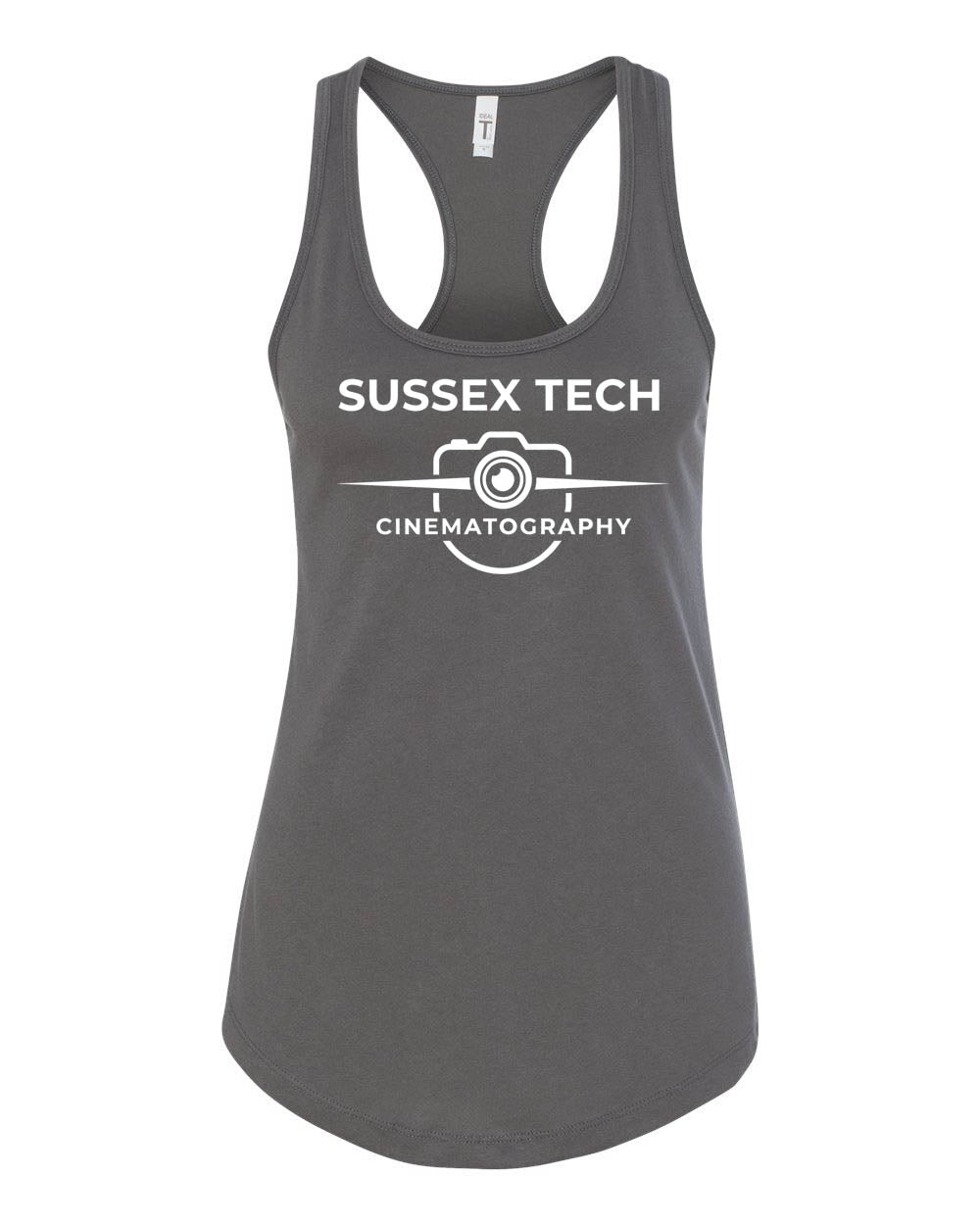 Sussex Tech Film Racerback Tank Top Design 3