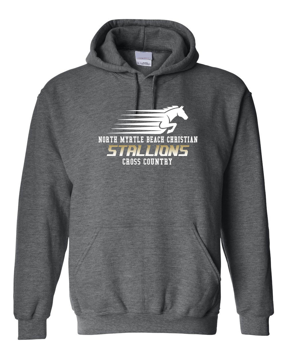 NMB Christian School Cross Country Hooded Sweatshirt Design 1