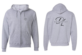 DL Dance Project design 1 Zip up Sweatshirt