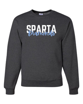 Sparta Diamonds Non Hooded Sweatshirt Design 3