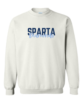 Sparta Diamonds Non Hooded Sweatshirt Design 3