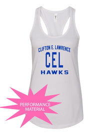 Clifton E. Lawrence Performance Racerback Tank Top Design 3