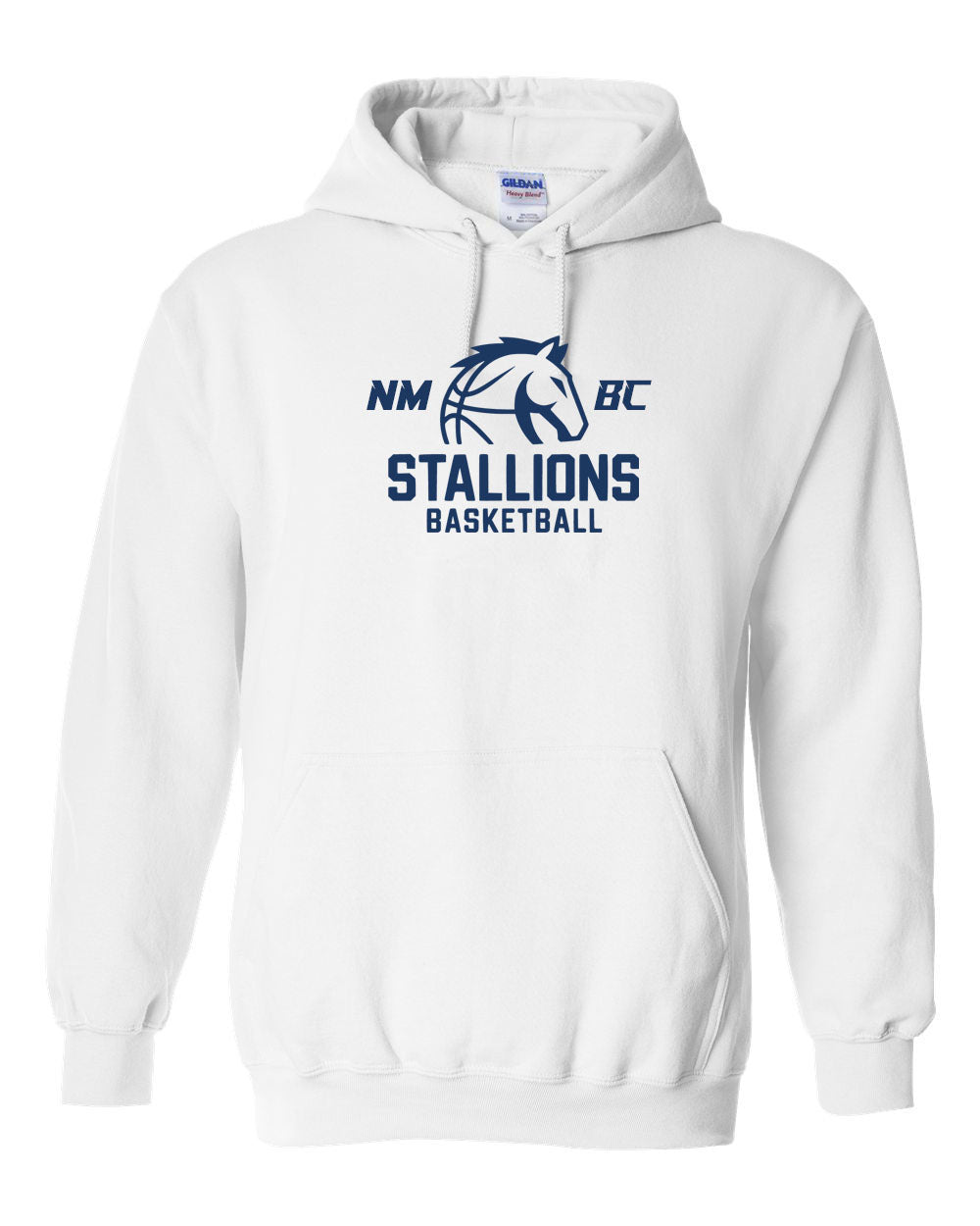 NMB Christian School Basketball Hooded Sweatshirt Design 1
