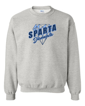 Sparta Diamonds Non Hooded Sweatshirt Design 2