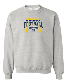 Vikings Football Non Hooded Sweatshirt Design 8