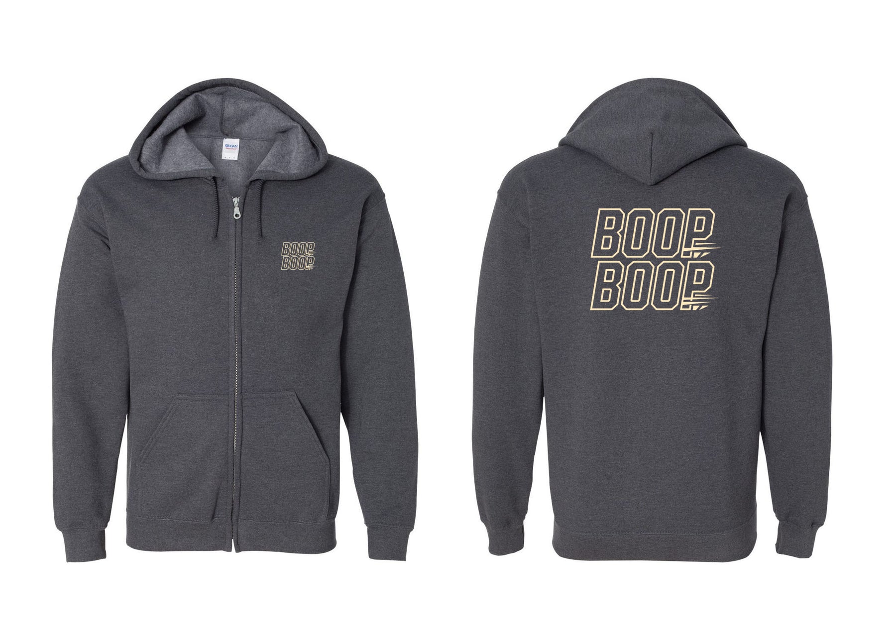 Boop design 4 Zip up Sweatshirt