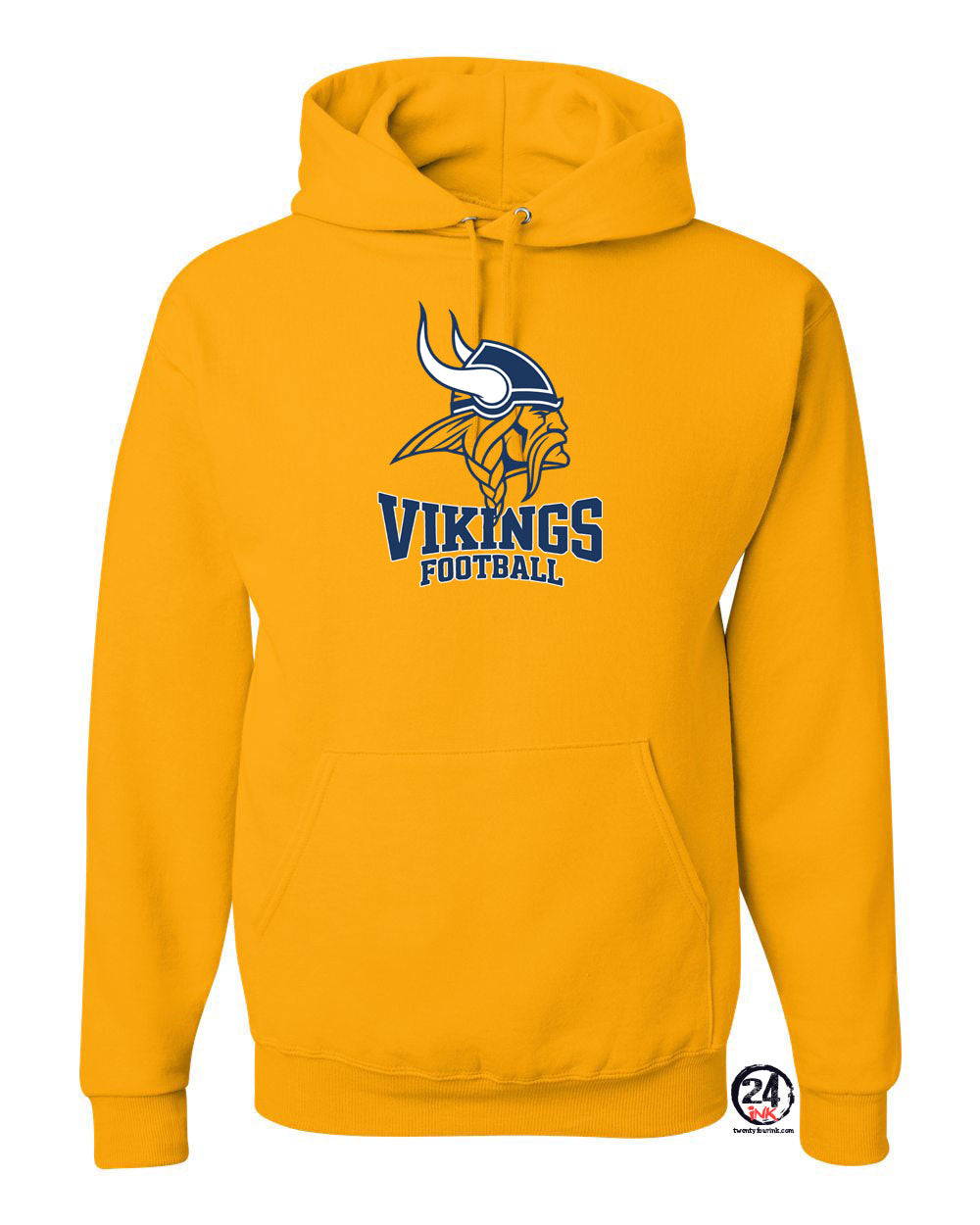 Vikings Football Hooded Sweatshirt Design 5