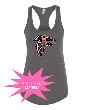 Falcons Football Performance Racerback Tank Top Design 5