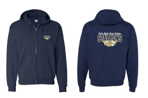 NMB Christian School Cheer design 1 Zip up Sweatshirt