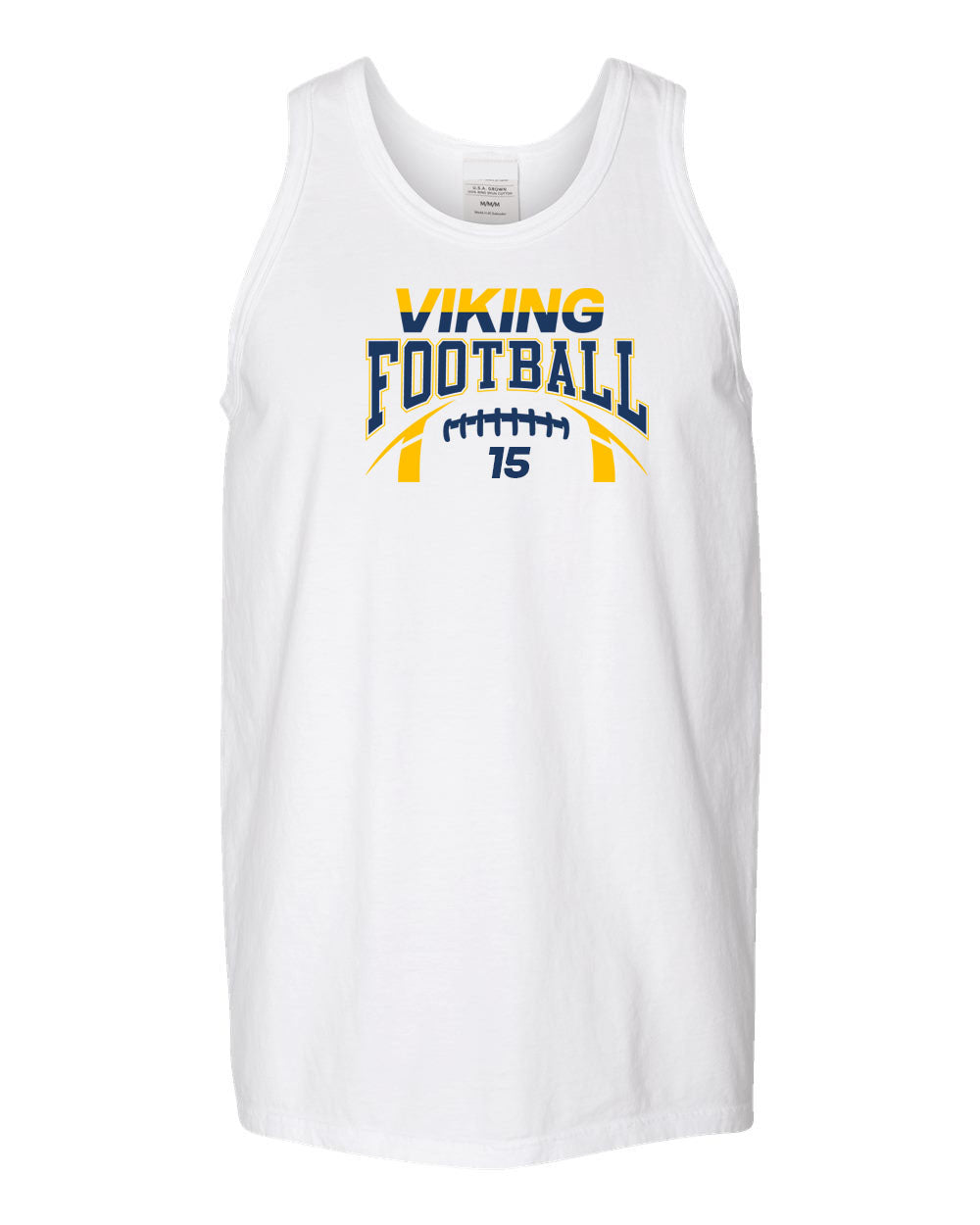 Vikings Football design 8 Muscle Tank Top