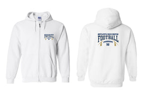 NMB Christian School Football design 2 Zip up Sweatshirt