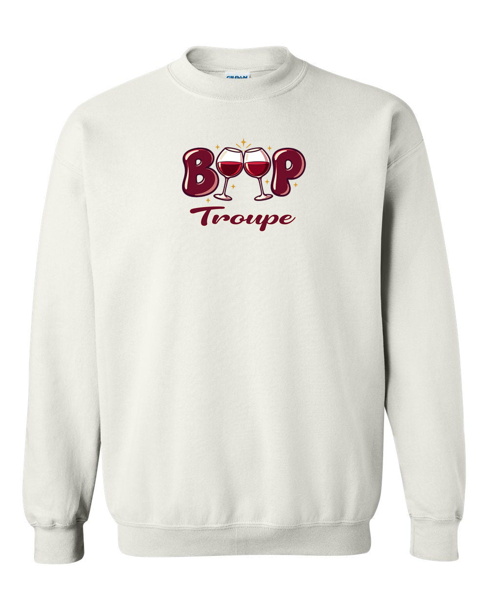 Boop non hooded sweatshirt Design 1