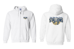 NMB Christian School Cheer design 1 Zip up Sweatshirt