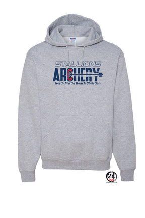 NMB Christian School Archery Hooded Sweatshirt Design 1