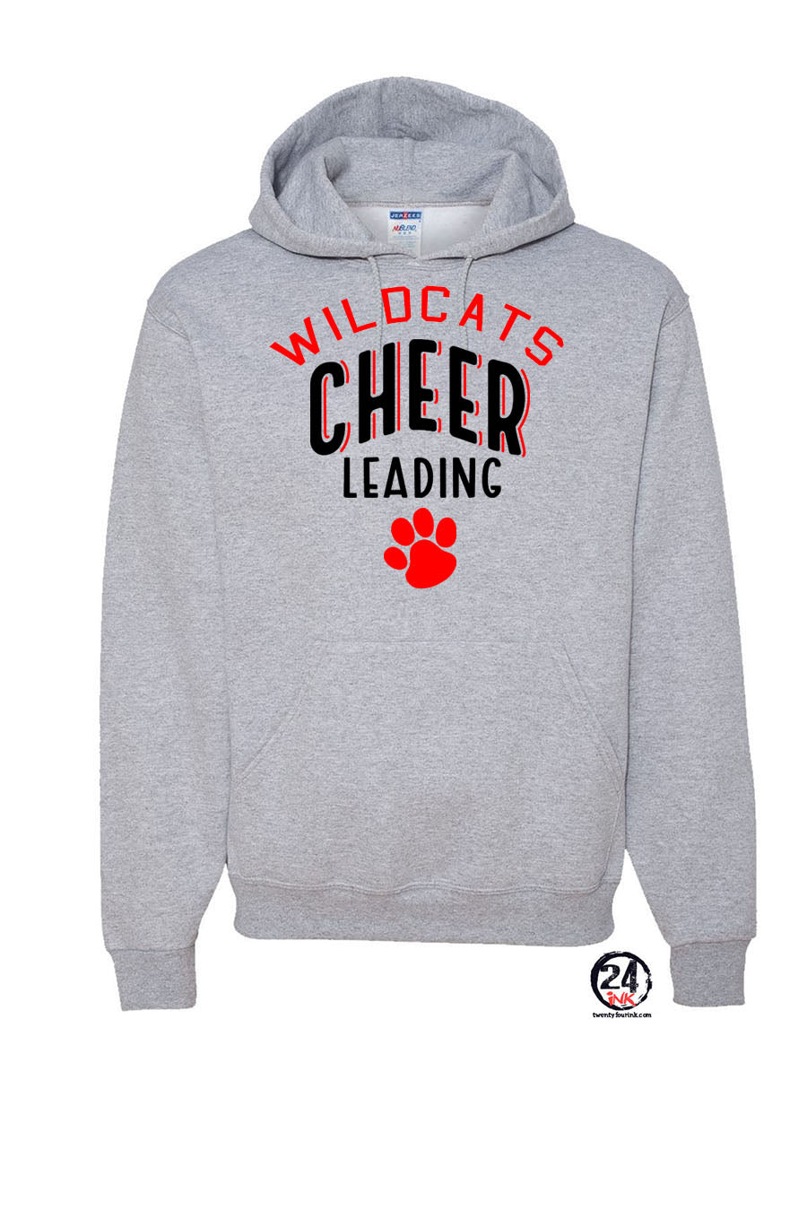 Wildcats cheer Design 5 Hooded Sweatshirt