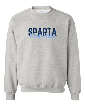Sparta Diamonds Non Hooded Sweatshirt Design 3