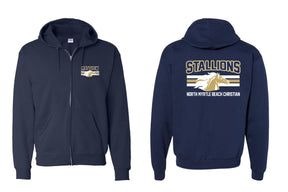 NMB Christian School design 1 Zip up Sweatshirt