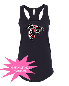Falcons Football Performance Racerback Tank Top Design 5
