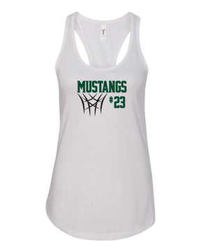 Mustangs Basketball design 8 Tank Top
