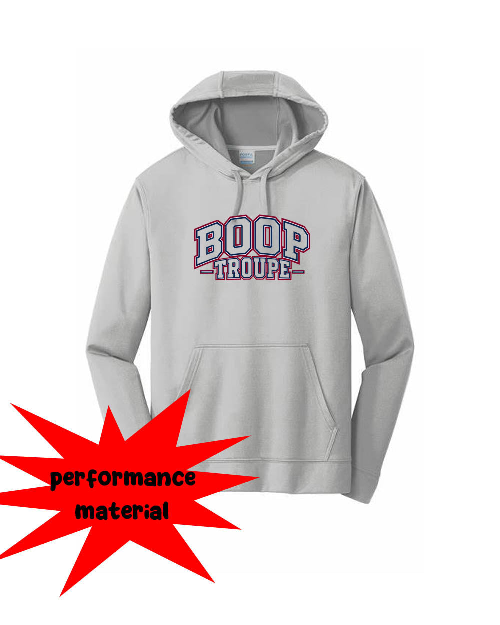 Boop Performance Hooded Sweatshirt Design 2