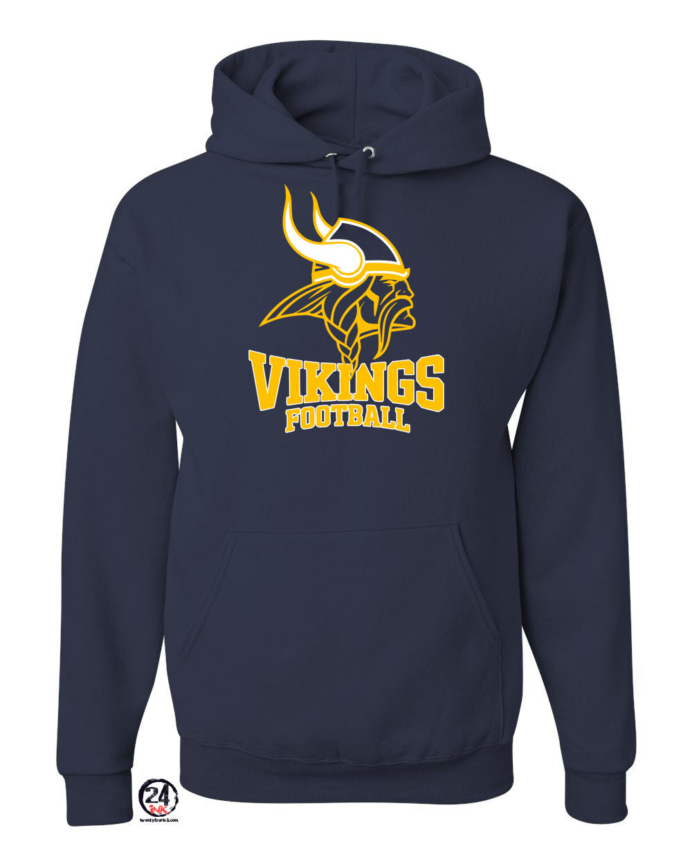 Vikings Football Hooded Sweatshirt Design 5