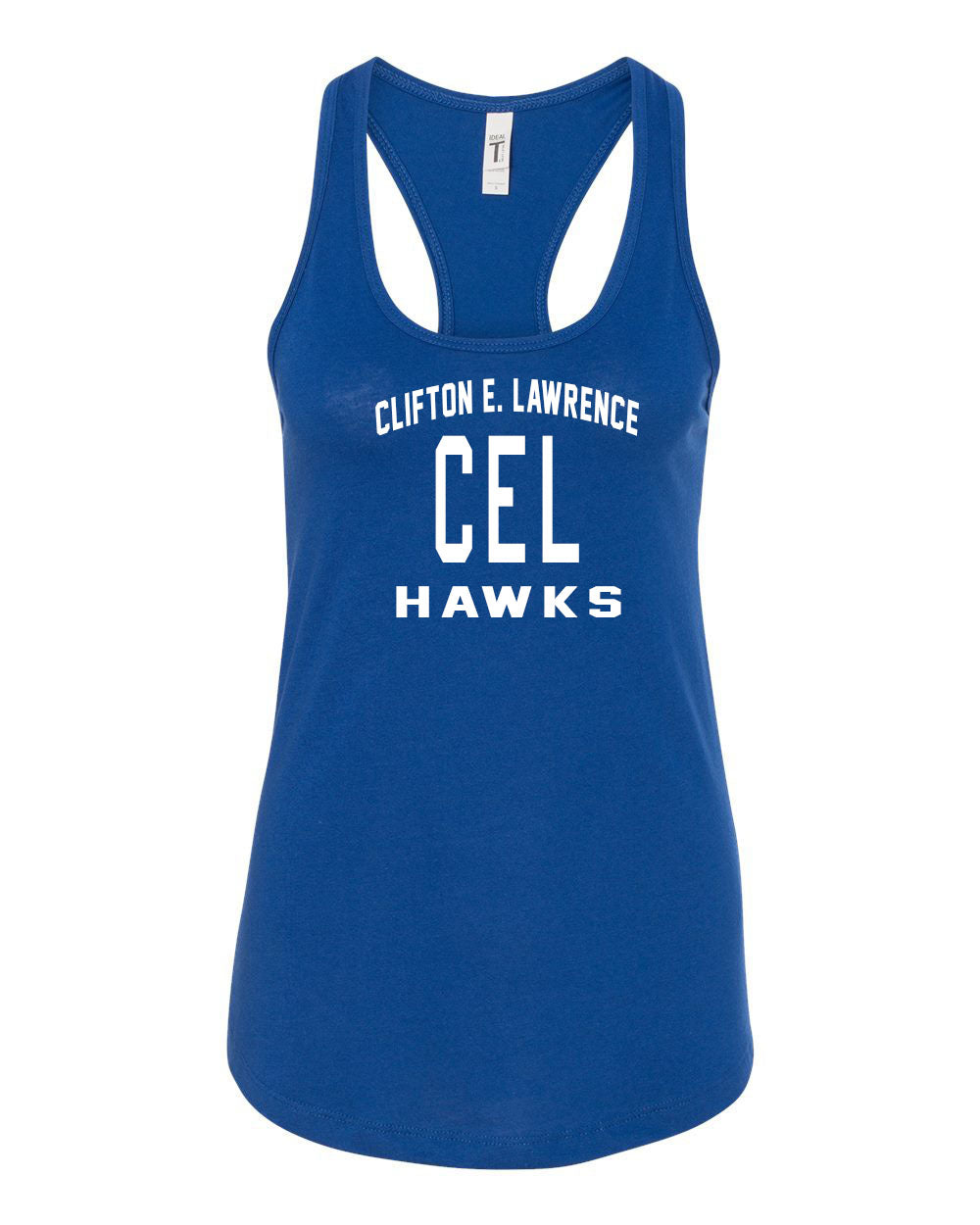 Clifton E. Lawrence Racerback Tank Top Design 3