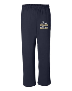 NMB Christian School Volleyball Open Bottom Sweatpants Design 1