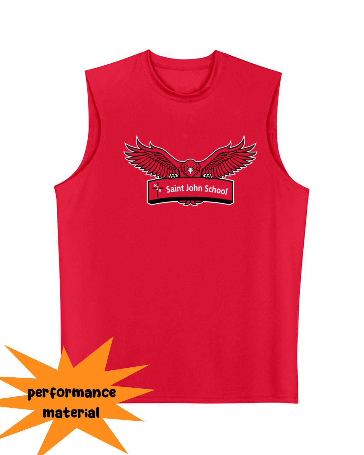 St. John's Design 6 Men's performance Tank Top