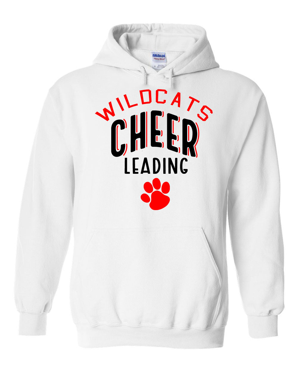 Wildcats cheer Design 5 Hooded Sweatshirt