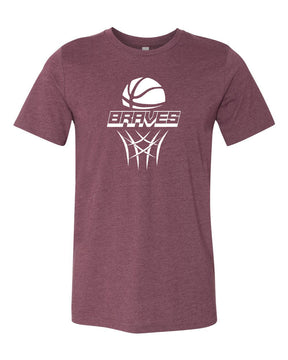 Braves Basketball T-Shirt Design 1