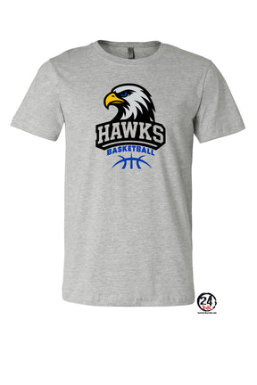 Hawks Basketball T-Shirt Design 1