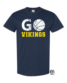 Vikings Basketball Design 1 T-Shirt