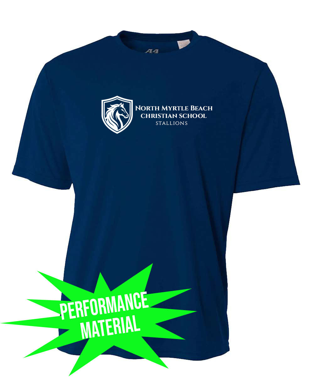 NMB Christian School Uniform Performance Material Shirt Design 3
