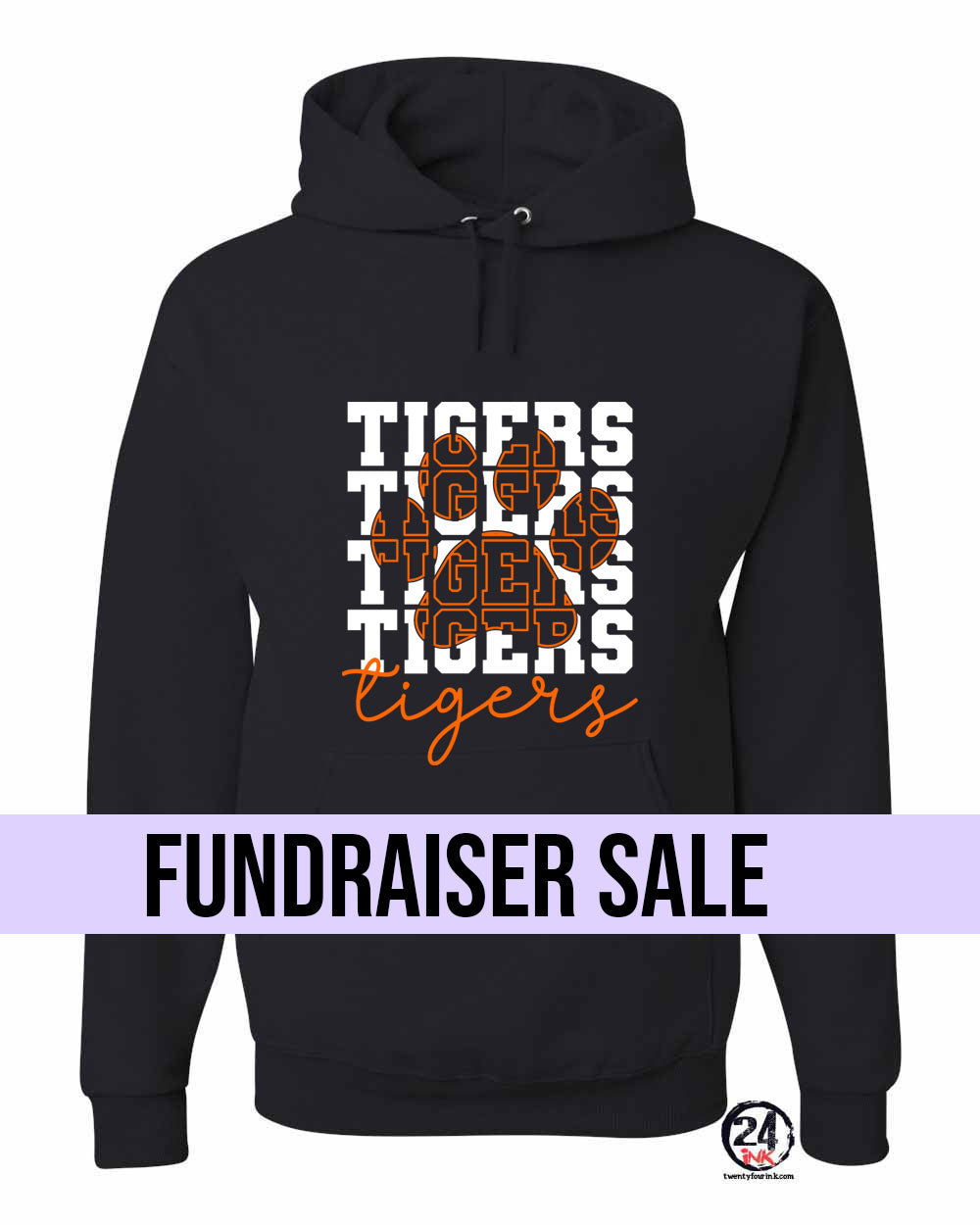 Tigers Hooded Sweatshirt Design 18 ***NEW FUNDRAISER***